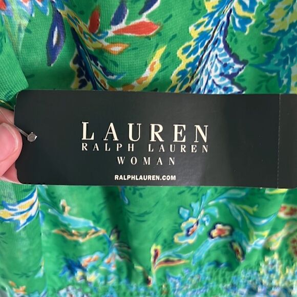 Ralph Lauren Chiffon Paisley Dress - Picture 6 of 10